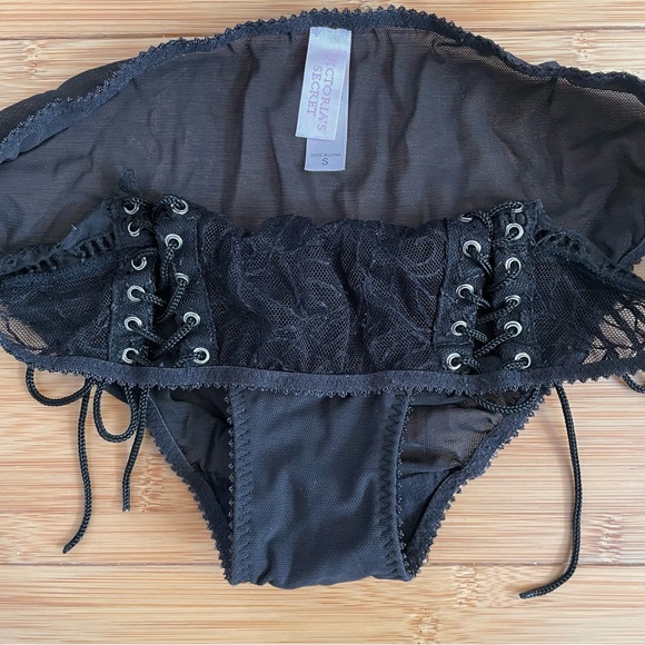 Vtg Victoria’s Secret Lace Up Panty - Picture 8 of 13